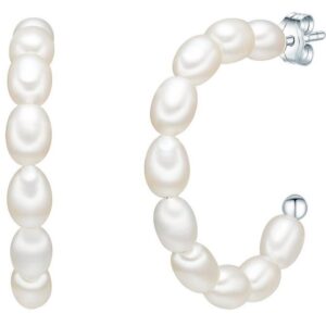 Valero Pearls Perlenohrringe silber